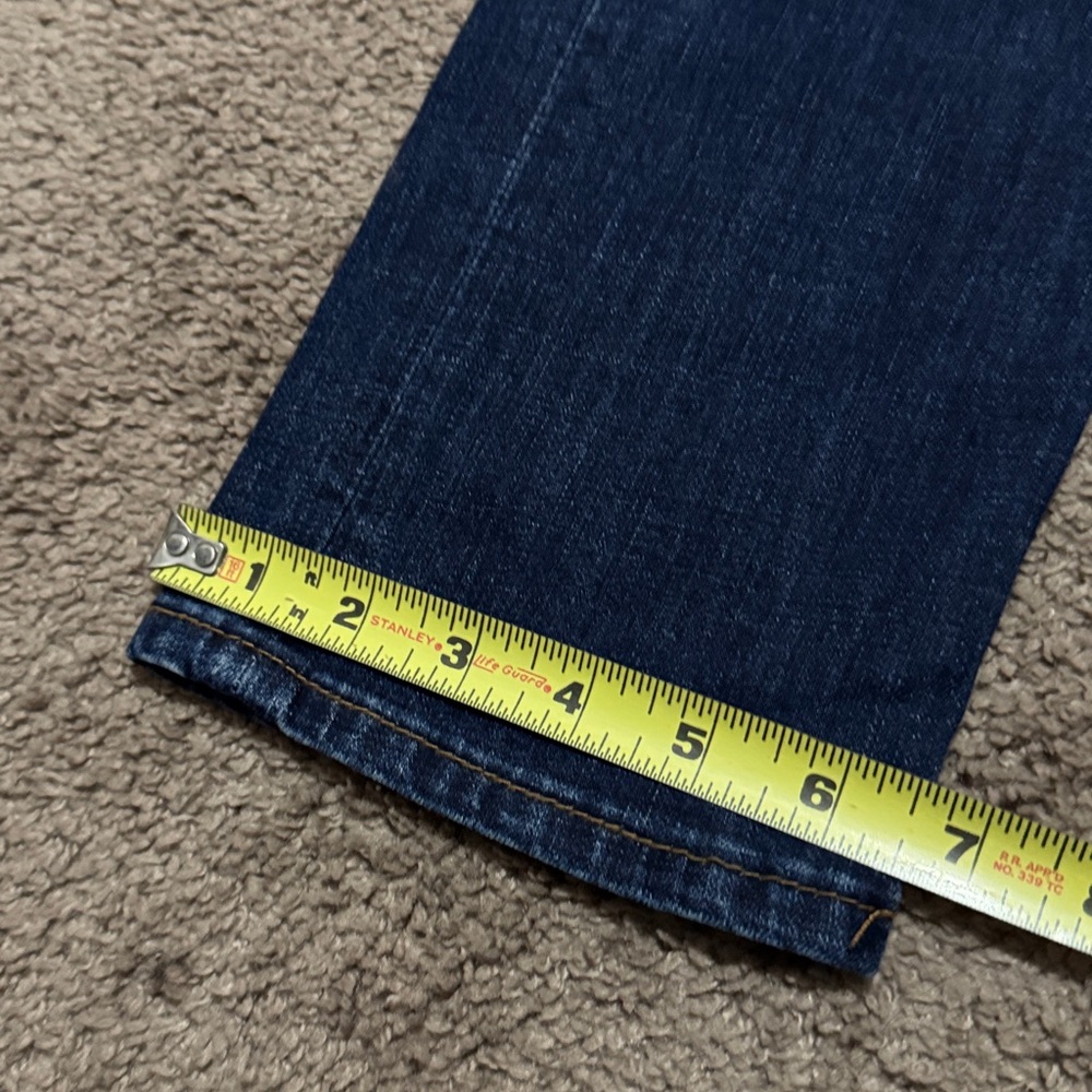 Kut From The Kloth Jeans-Sz 4-Katy Boyfriend Fit-Dark Wash with Fading-EUC - Picture 4 of 13